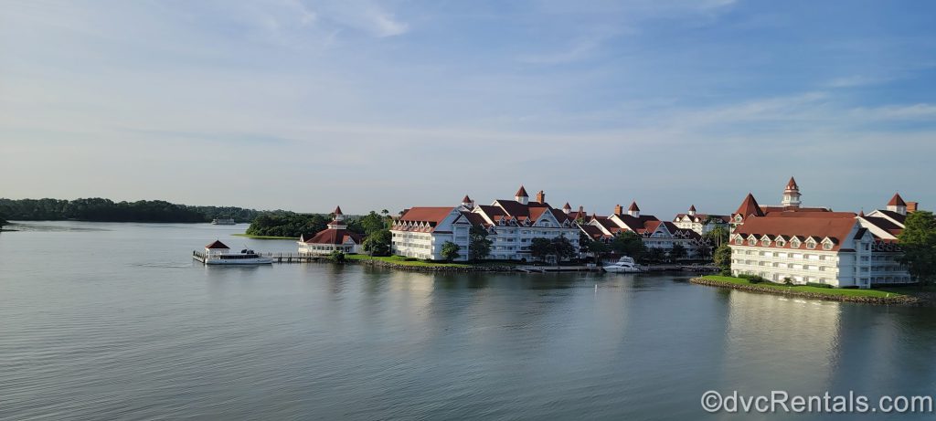 View of the Seven Seas Lagoon and the Villas at Disney’s Grand Floridian Resort & Spa