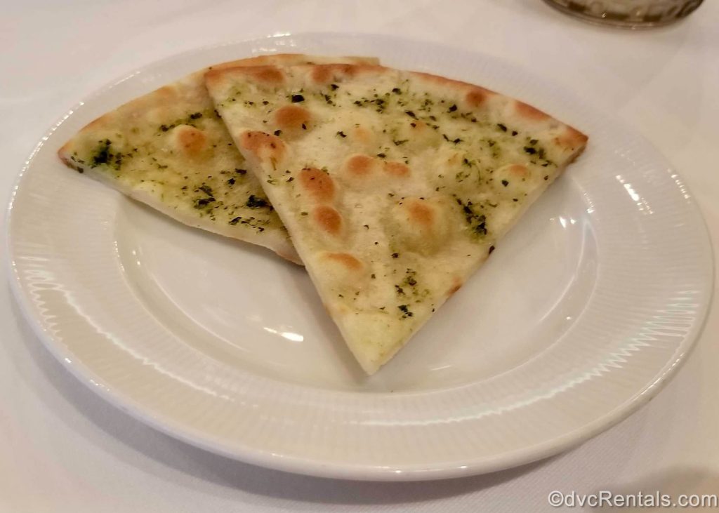 garlic and herb infused flatbread