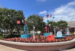 Signage from the Epcot International Food & Wine Festival