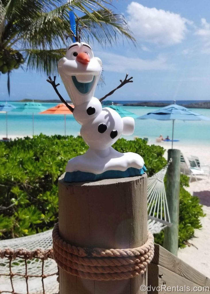 Olaf sipper from Castaway Cay