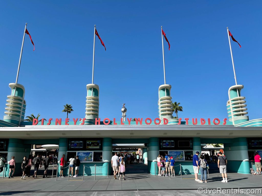 entrance to Disney’s Hollywood Studios