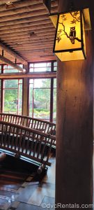 lobby details from Copper Creek Villas & Cabins at Disney’s Wilderness Lodge