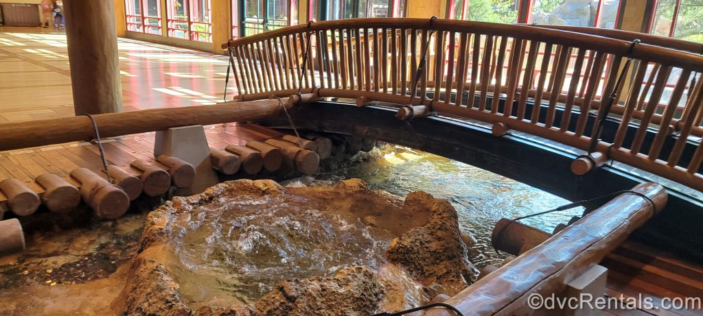 lobby details from Copper Creek Villas & Cabins at Disney’s Wilderness Lodge