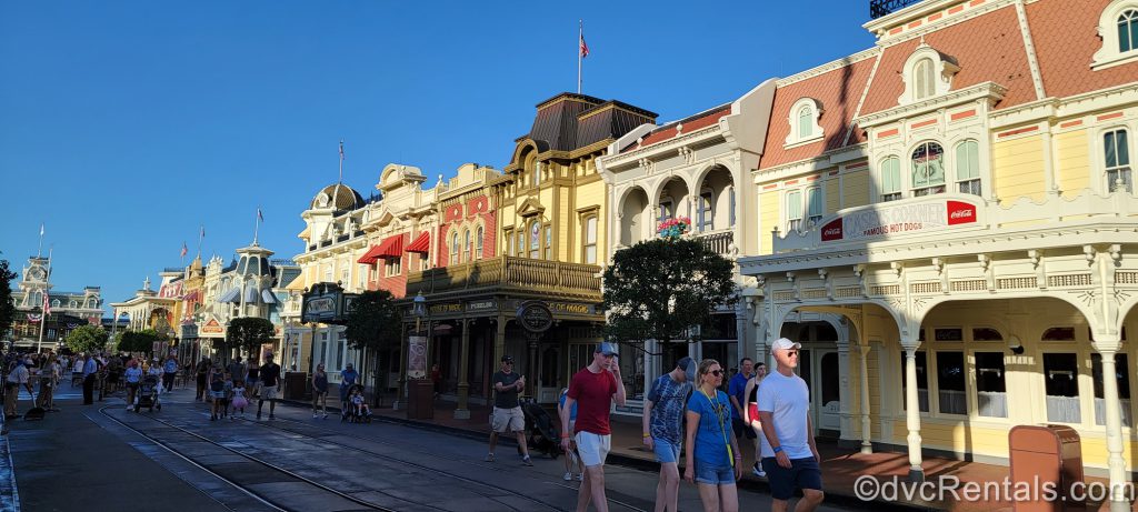 Main Street USA at the Magic Kingdom