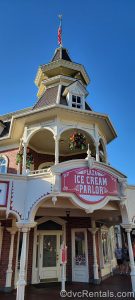 Ice Cream Parlor on Main Street USA at the Magic Kingdom