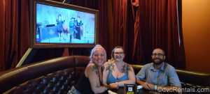 Team Members Allison, Amy and Kevin at the Edison at Disney Springs