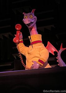 Figment wearing his yellow and red shirt.