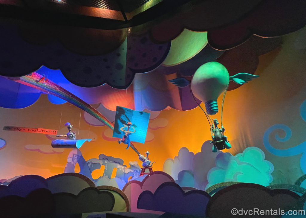 A scene from “Journey Into Imagination With Figment” at EPCOT.