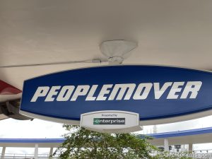 Sign for the PeopleMover