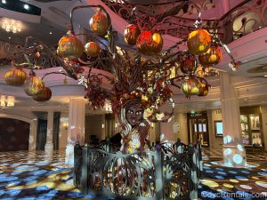 A photo of the Pumpkin Tree in the Grand Hall