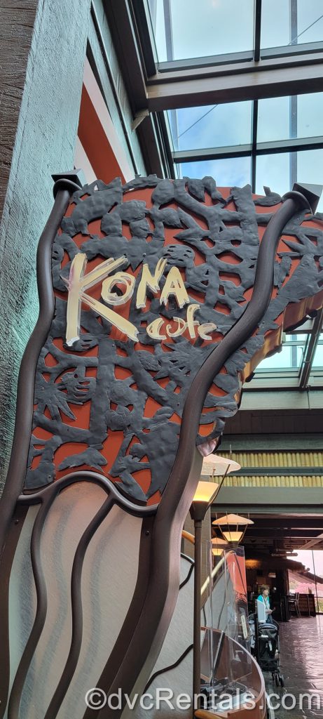 Kona Cafe Sign