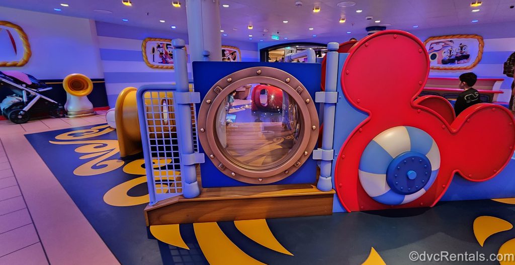 Mickey Mouse Jungle Gym in Oceaneer Club