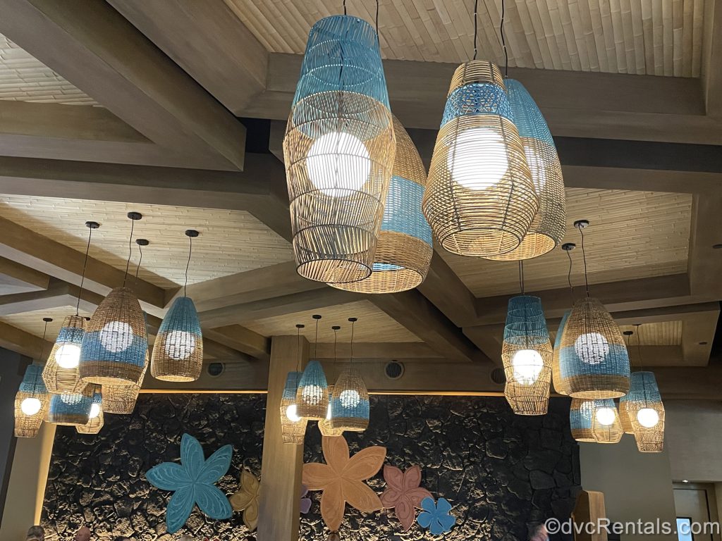 Lanterns Hanging from Ceiling