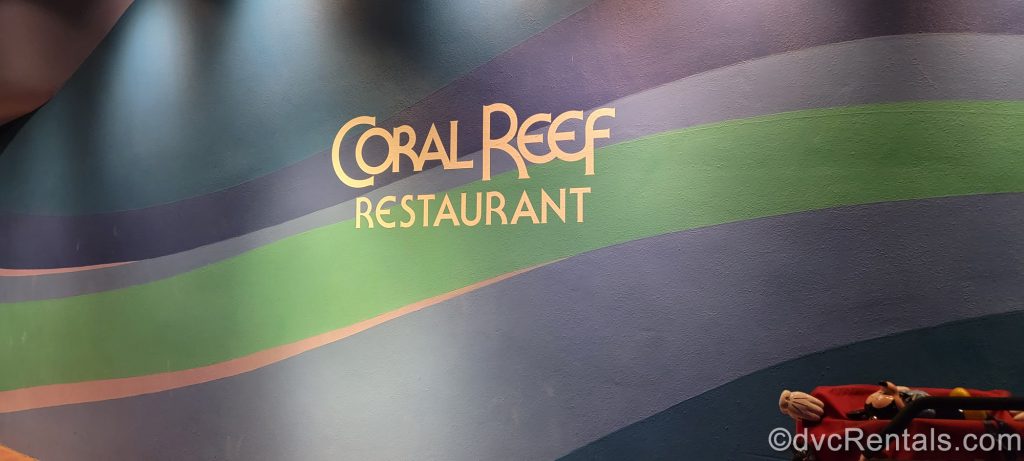 Coral Reef Restaurant Sign