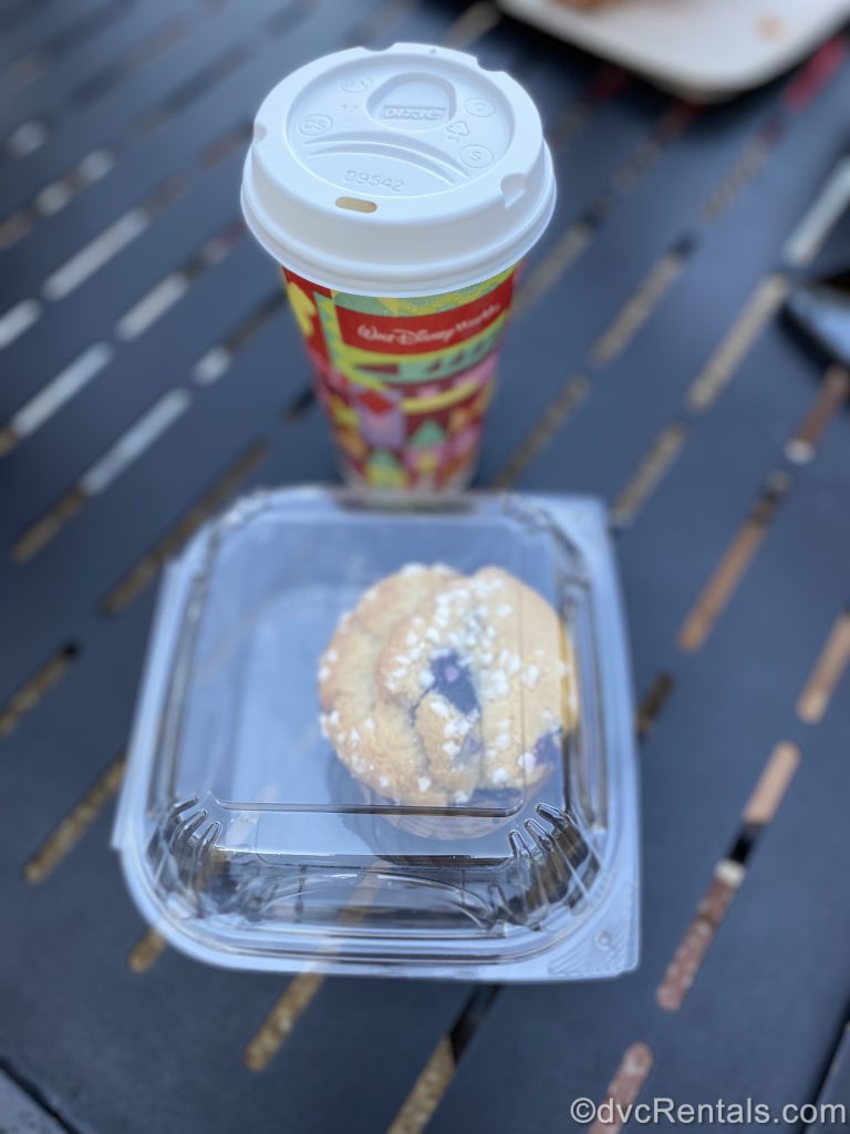Coffee and Muffin from Boardwalk Bakery