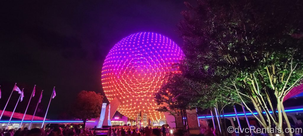 Exterior of Spaceship Earth