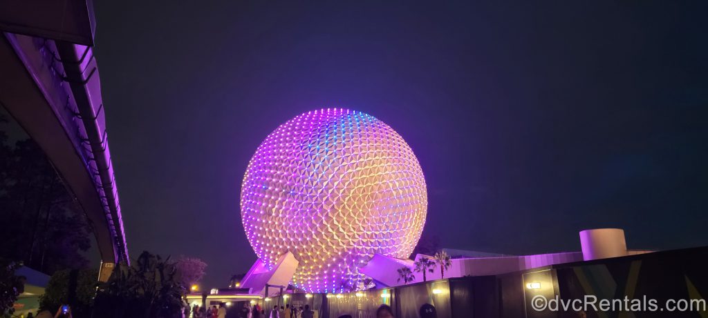 Exterior of Spaceship Earth