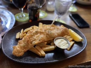 Fish and Chips from Raglan Road