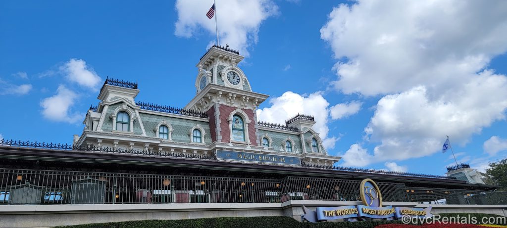 Entrance to Magic Kingdom