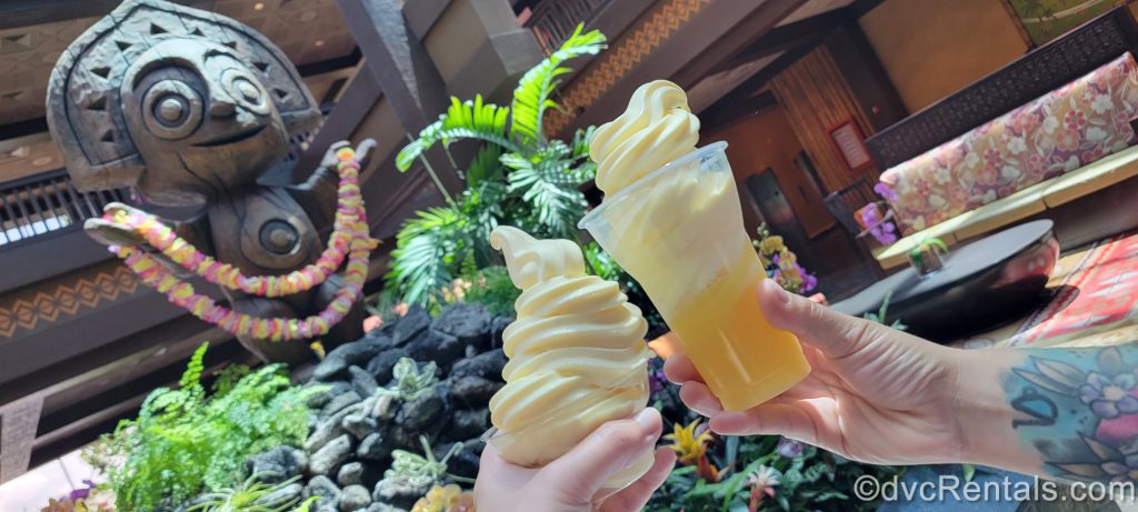 Pineapple Dole Whip and Pineapple Dole Whip Float