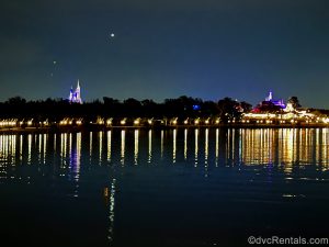 Grand Floridian View of Magic Kingdom at Night