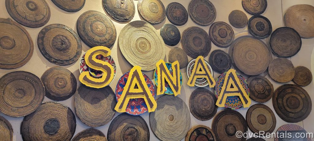 Sign for Sanaa