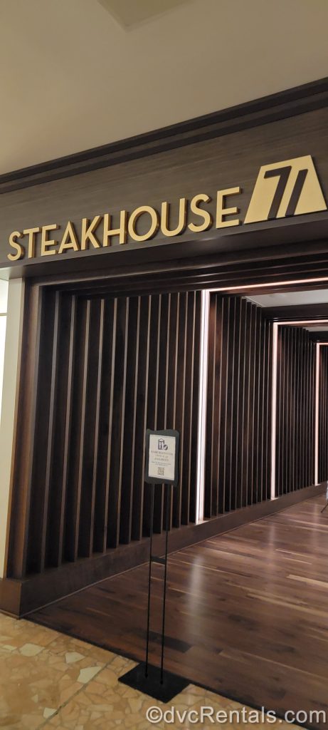 Steakhouse 71 Sign
