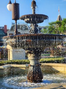 Fountain in Magic Kingdom