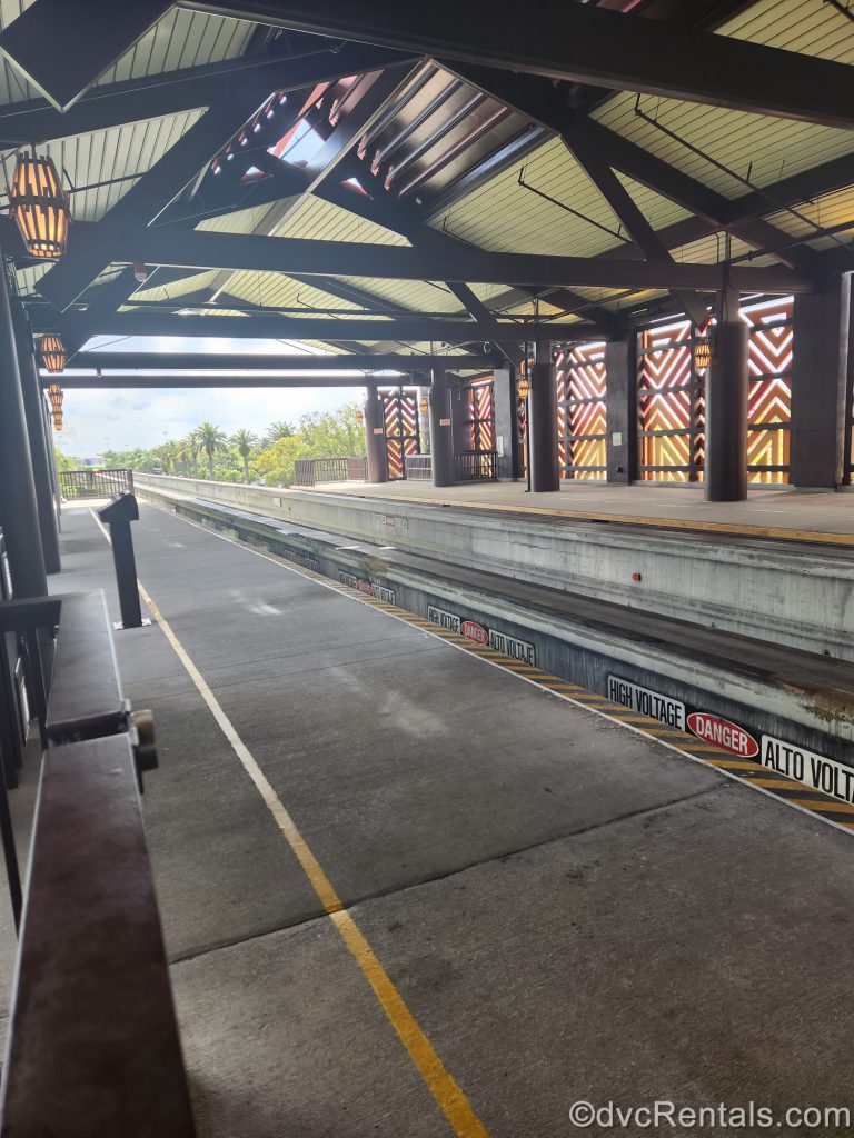Polynesian Monorail Stop