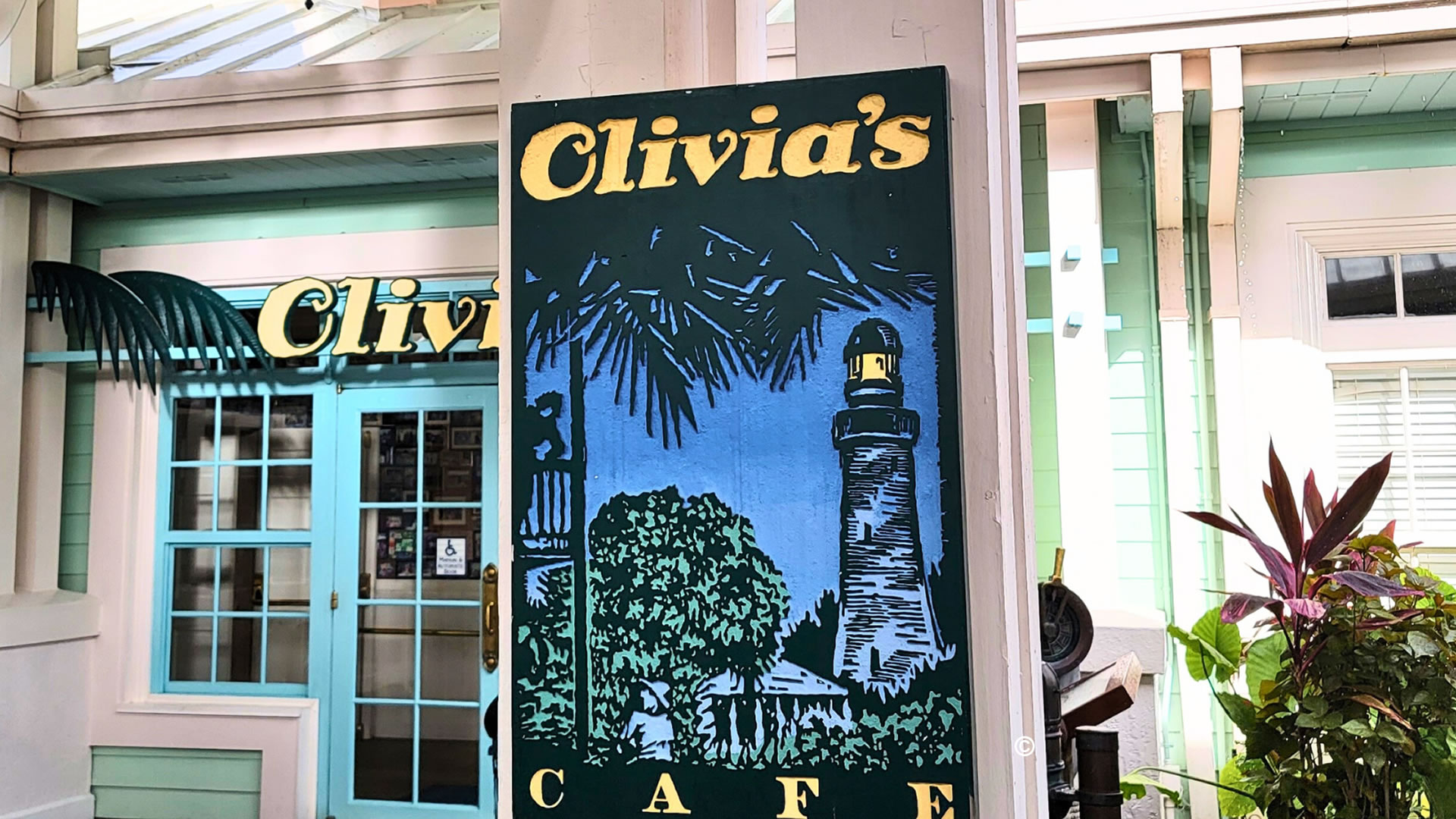 Olivia's Cafe Sign