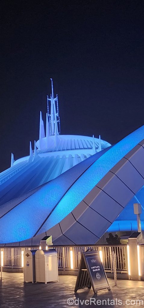 Space Mountain and Tron