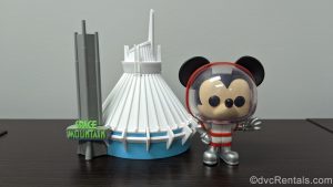 Space Mountain and Mickey Mouse Funko Pop