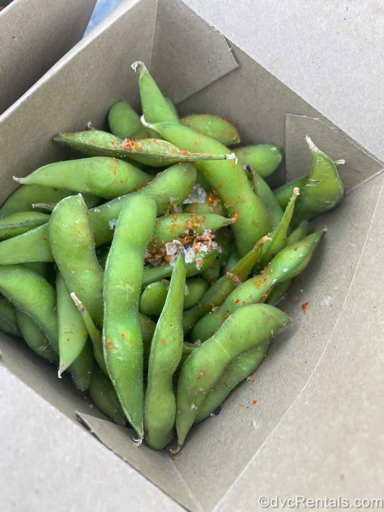 Edamame from Geyser Point