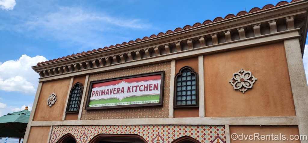 Primavera Kitchen Sign