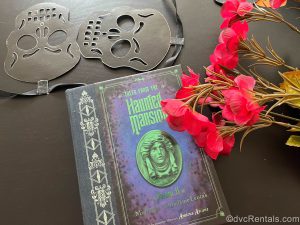 Tales from the Haunted Mansion Novel with Roses and Skull decor