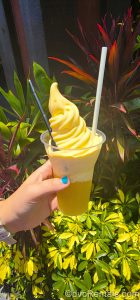 Pineapple Dole Whip float from Pineapple Lanai at Disney’s Polynesian Villas and Bungalows