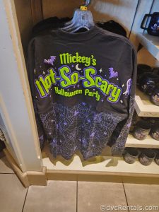 Mickey's Not So Scary Halloween Party Exclusive Spirit Jersey.