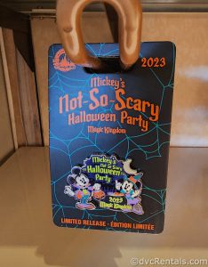 Mickey's Not So Scary Halloween Party Exclusive Pin.
