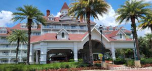 Entrance to Disney's Grand Floridian Resort and Spa.