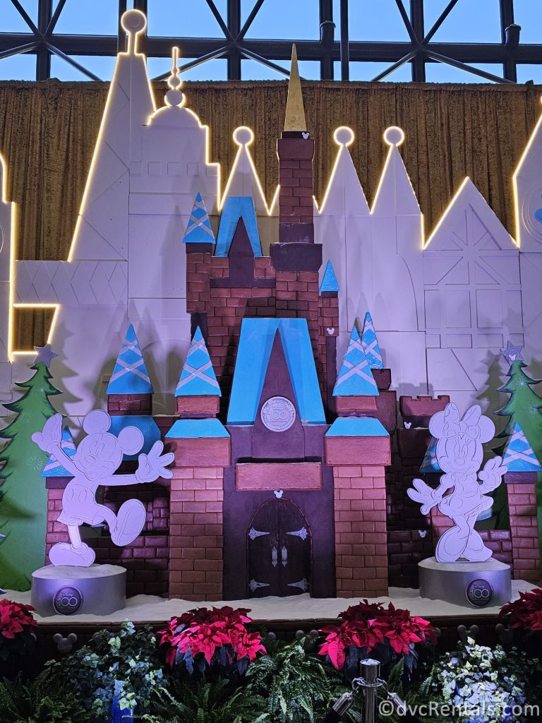Gingerbread Castle at Disney's Contemporary Resort.