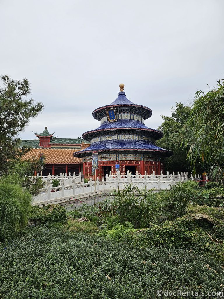 Building in the China Pavilion.