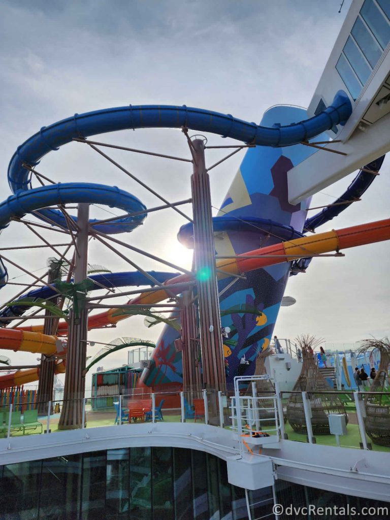 Waterslides on the Icon of the Seas