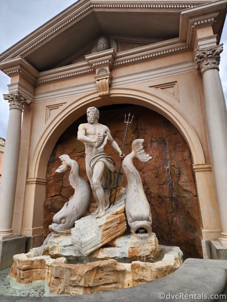 Trevi Fountain in the Italy Pavilion at Epcot.