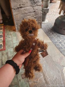 Chewbacca Stuffed Animal found in Star Wars: Galaxy's Edge at Disney's Hollywood Studios.