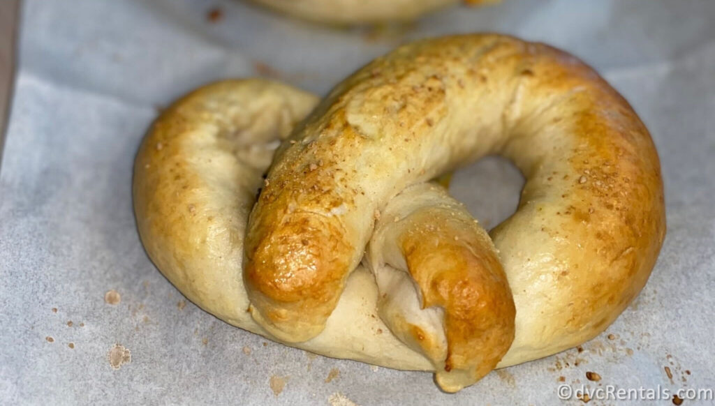 Mya's Homemade Pretzel.