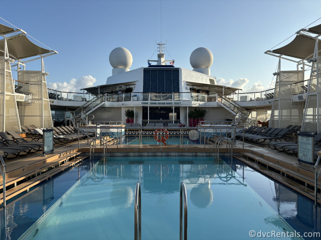 Pool Deck onboard the Celebrity Reflection.